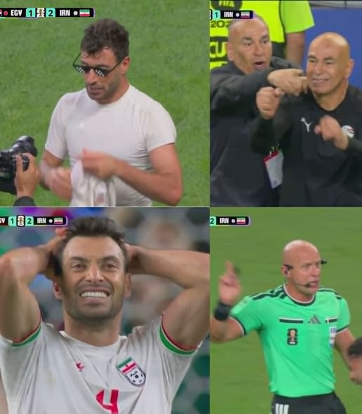 سيناريو جنوني خطير علي القلوب يحدث في اللحظات الأخيرة جعل منتخب ايران يتأهل بمعجزة كروية الي الدور القادم من المونديال امام مصر، وفجأة صدر قرار من الحكم غيّر كل شئ وتسبب في بكاء الجماهير والشعب الايراني بالكامل